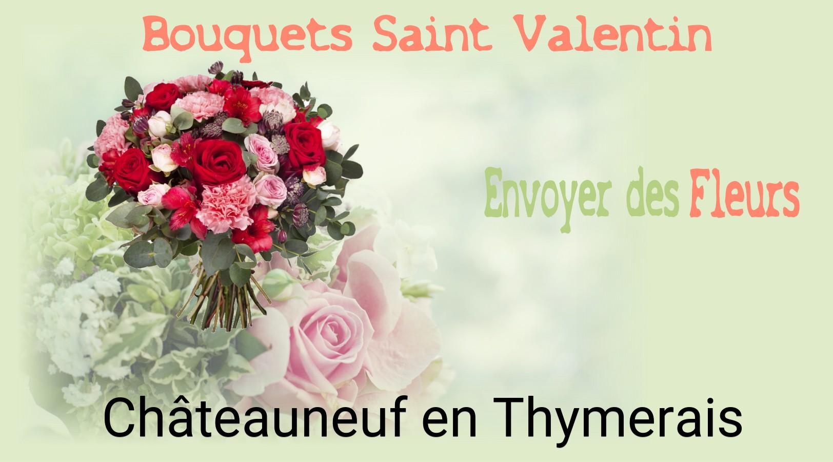 Roses de Saint-Valentin livrées à Châteauneuf-en-Thymerais